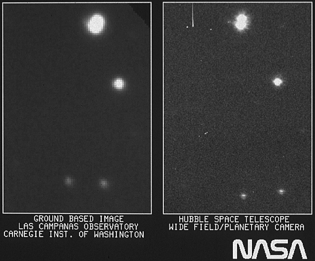 Le télescope spatial Hubble voit sa première lumière