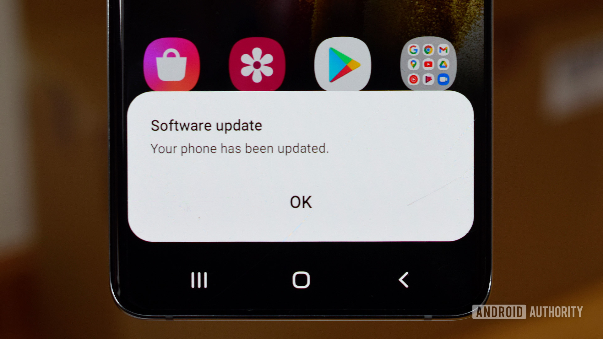 Mise à jour Android terminée