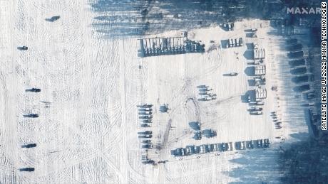 La Russie a encerclé l'Ukraine de trois côtés.  C'est ici qu'une invasion peut être lancée