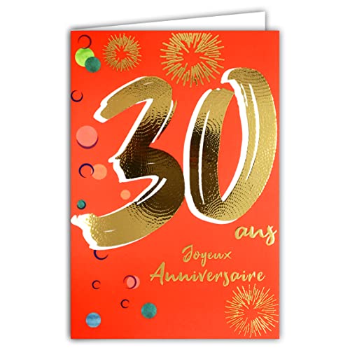 30 meilleurs Carte Anniversaire 30 Ans triés sur le volet pour vous