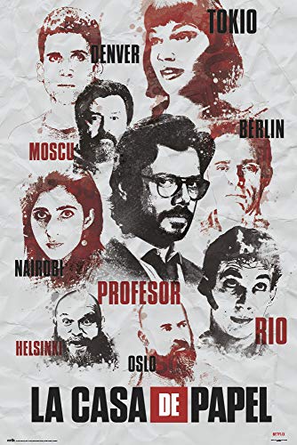 30 meilleurs Poster Casa De Papel triés sur le volet pour vous