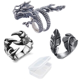 30 meilleurs Bague Homme Dragon triés sur le volet pour vous