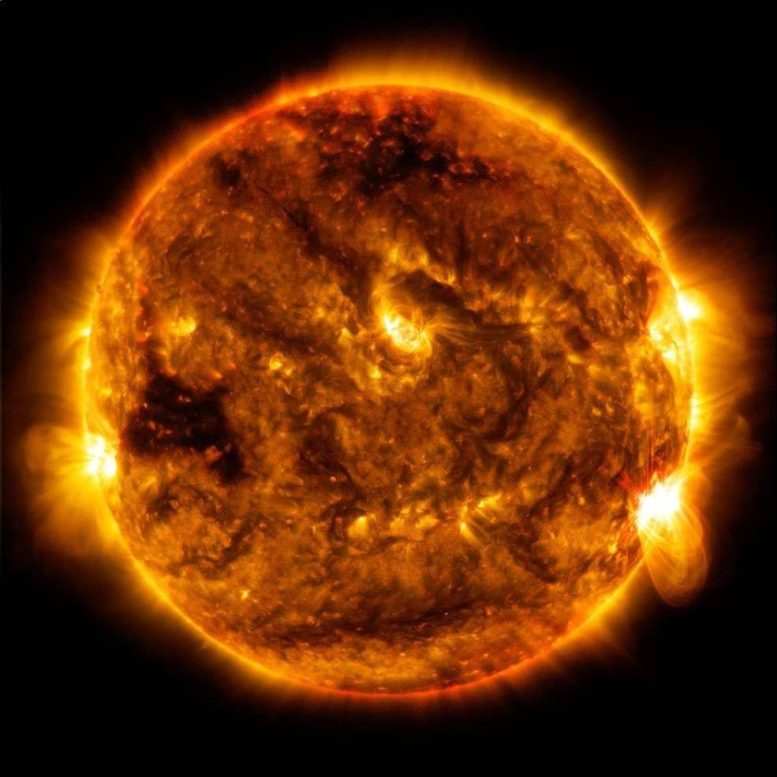 Éruption solaire 2015 NASA SDO