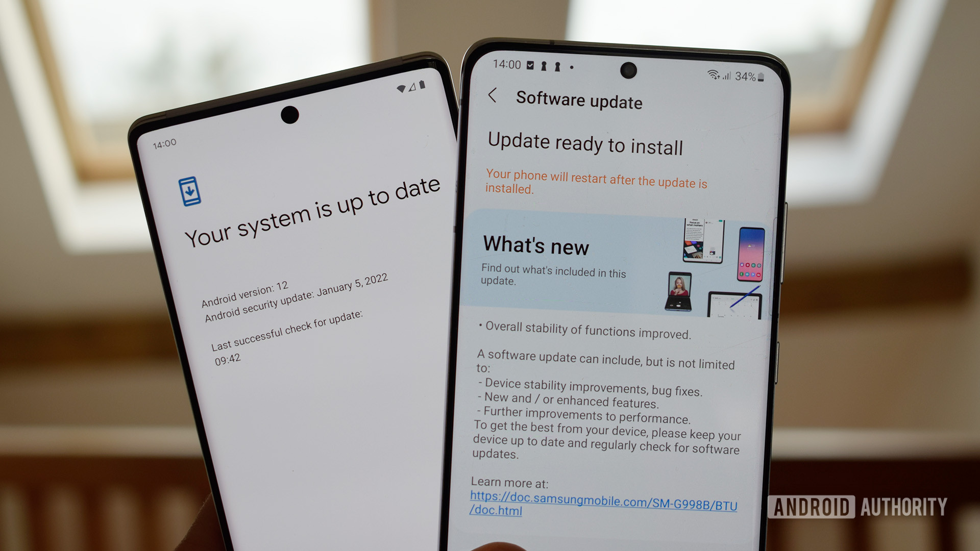 Mise à jour du logiciel Google contre Samsung Mise à jour du logiciel Google contre Samsung