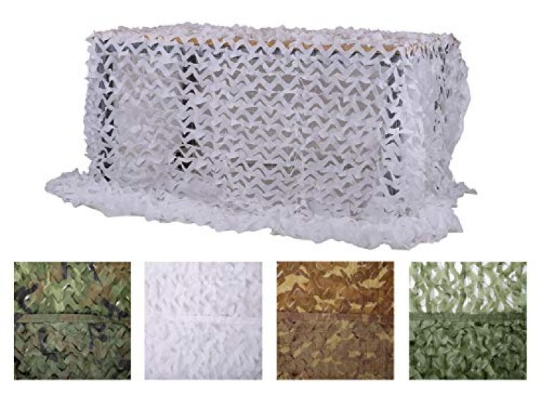 30 meilleurs Filet Camouflage Blanc triés sur le volet pour vous