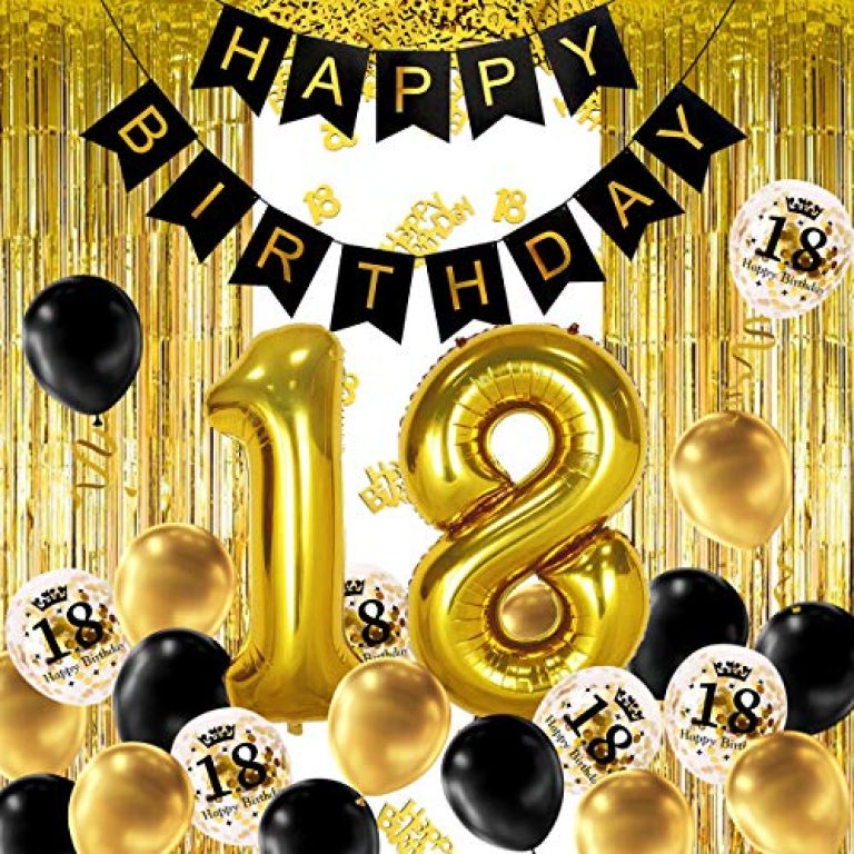 30 meilleurs Ballons 18 Ans triés sur le volet pour vous