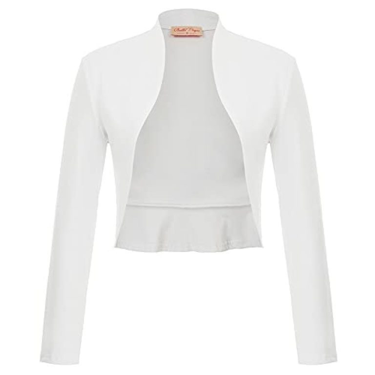 30 meilleurs Bolero Blanc Femme triés sur le volet pour vous