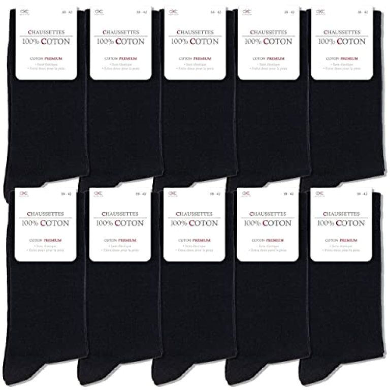 30 meilleurs Chaussette Hommes Coton 100% triés sur le volet pour vous